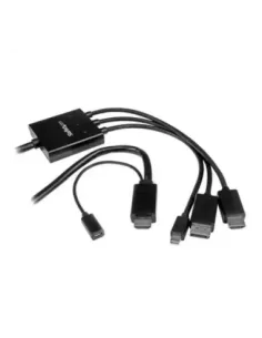 Cable conversor hdmi - displayport - mini dp startech 2m