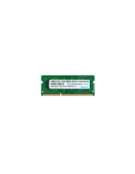 Memoria RAM Apacer DV.04G2K.KAM 4GB/ DDR3L/ 1600MHz/ 1.35V/ SODIMM