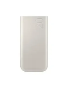 Bateria externa powerbank samsung 20000mah 45w beige