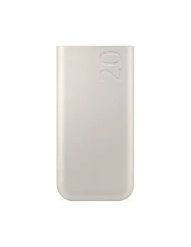 Bateria externa powerbank samsung 20000mah 45w beige