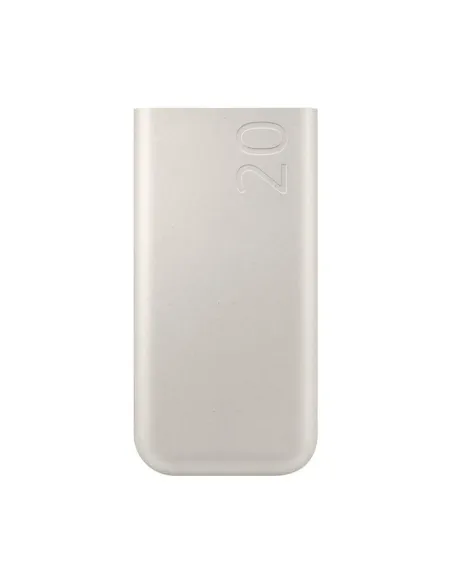 Bateria externa powerbank samsung 20000mah 45w beige