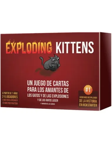 Juego de mesa exploding kittens pegi 7