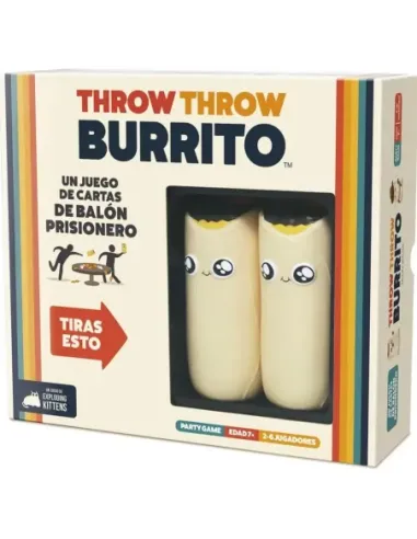 Juego de mesa asmodee throw throw burrito pegi 7