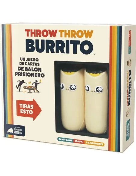 Juego de mesa asmodee throw throw burrito pegi 7
