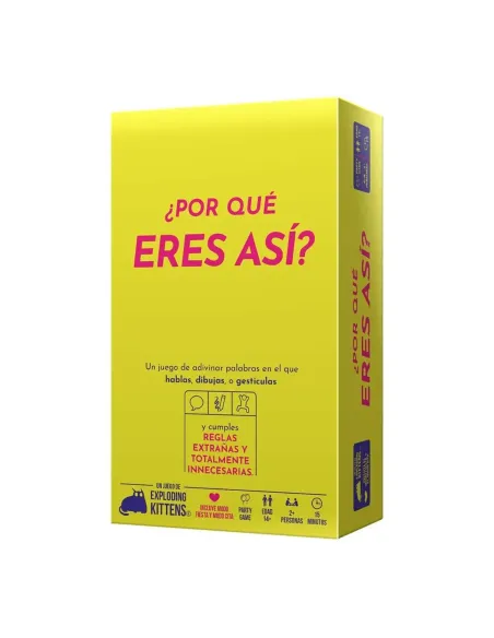 Juego de mesa ¿por qué eres así?