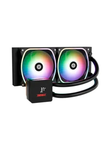 Kit refrigeracion liquida cpu enermax aquafusion ii 240mm gaming 2 x12cm