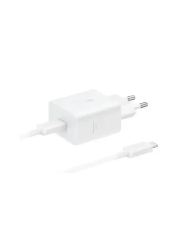 Cargador samsung ep - t4511xwegeu usb tipo c blanco 45w cable incluido