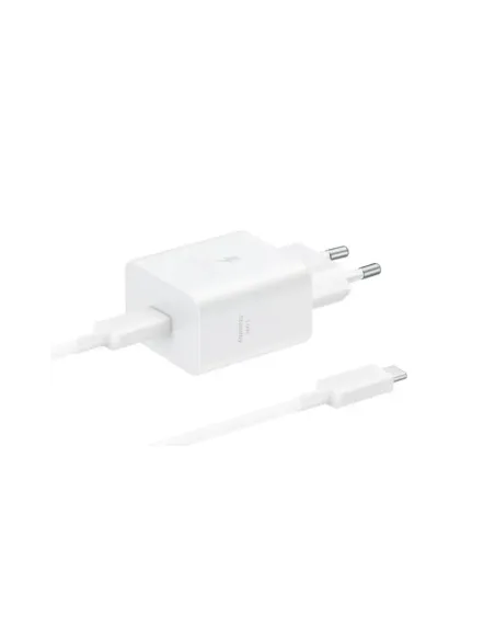 Cargador samsung ep - t4511xwegeu usb tipo c blanco 45w cable incluido