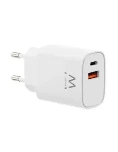 Cargador ewent ew1326 30w usb tipo a - usb tipo c