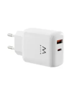 Cargador ewent ew1329 45w usb tipo a - usb tipo c