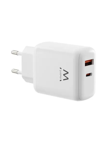 Cargador ewent ew1329 45w usb tipo a - usb tipo c