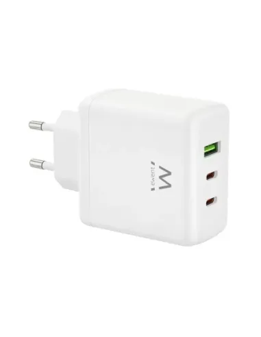 Cargador ewent ew1333 95w 2x usb tipo c - usb tipo a