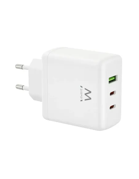 Cargador ewent ew1333 95w 2x usb tipo c - usb tipo a