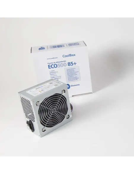 Fuente de alimentacion coolbox atx eco 500 85+ full range