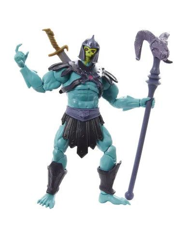 Figura mattel masters of the universe new eternia barbarian skeletor