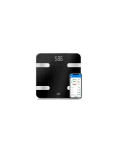 Báscula de Baño GKL Fitblue 300 Black/ Hasta 180kg
