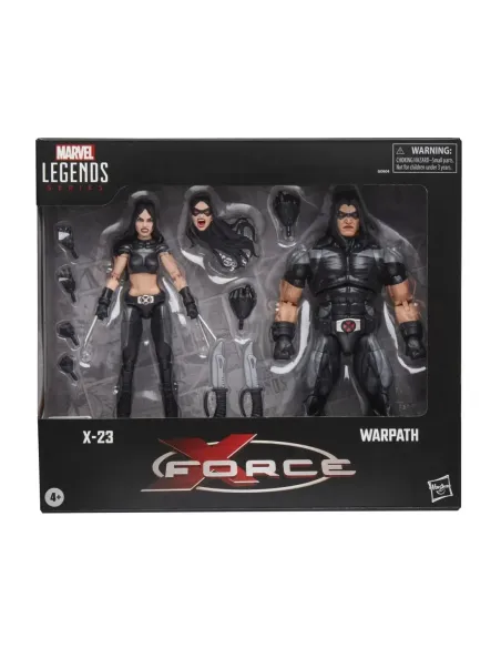 Figura hasbro marvel legends series x foce x - 23 & warpath