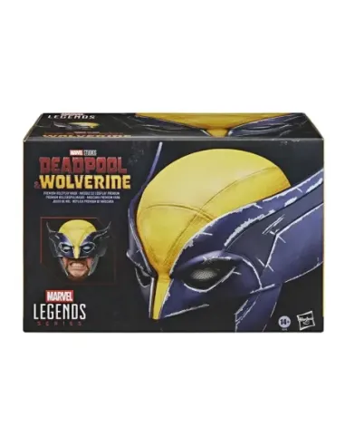 Réplica casco premium hasbro marvel tudios deadpool & wolverine -  wolverine