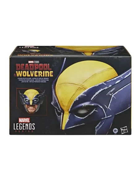 Réplica casco premium hasbro marvel tudios deadpool & wolverine -  wolverine