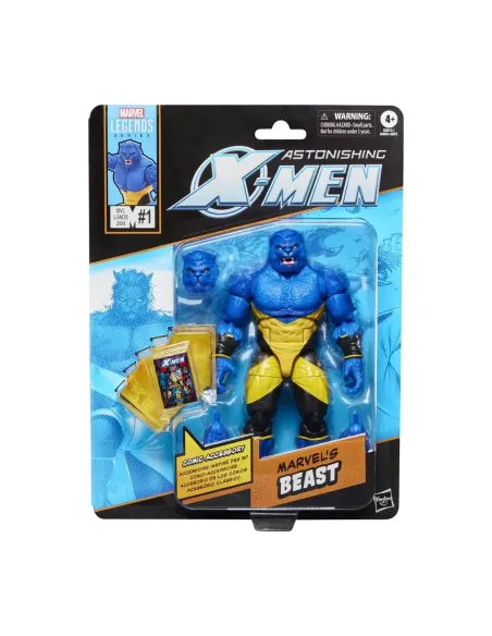 Figura hasbro marvel legends series astonishing x - men marvel's beast