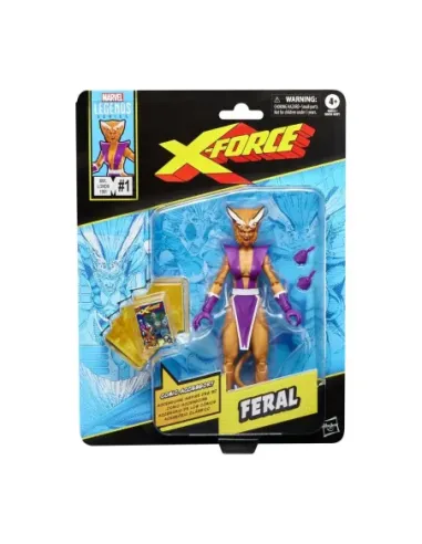 Figura hasbro marvel legends series x - force feral