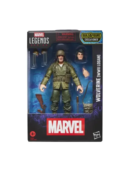 Figura hasbro marvel legends series wolverine (wwii logan)