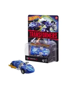 Coche hot wheels transformers twin mill
