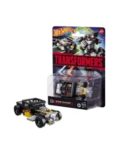 Coche hot wheels transformers bone shaker