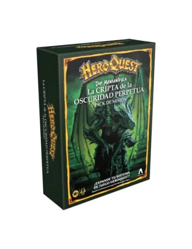 Expansion juego de mesa heroquest la cripta de la oscuridad perpetua