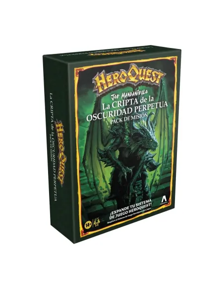 Expansion juego de mesa heroquest la cripta de la oscuridad perpetua