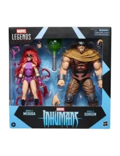 Pack 2 figuras hasbro marvel legends series inhumans marvel's medusa & marvel's gorgon