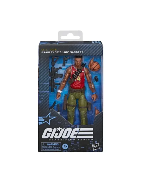 Figura hasbro g.i. joe classified series bradley  pulgadasbig lob pulgadas sanders