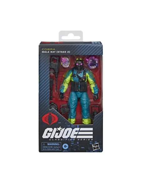 Figura hasbro g.i. joe classified series mole rat (stage 2)