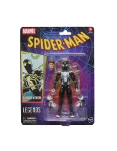 Figura hasbro marvel legends series spider - man spider - venom