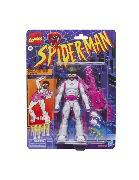 Figura hasbro marvel comics spider - man hypno - hustler