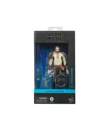 Figura hasbro star wars: dark forces the black series kyle katarn