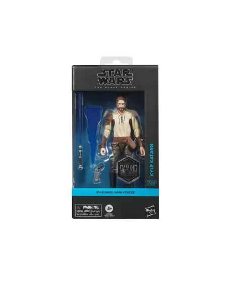 Figura hasbro star wars: dark forces the black series kyle katarn