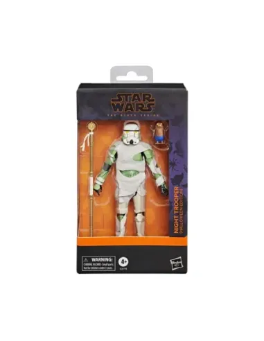 Figura hasbro star wars the black series night trooper (halloween edition)