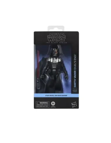 Figura hasbro star wars the black series obi - wan kenobi darth vader (duel's end)