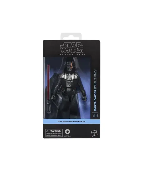 Figura hasbro star wars the black series obi - wan kenobi darth vader (duel's end)