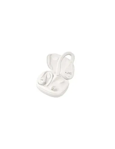 Auriculares Bluetooth JVC HA-EC25T con estuche de carga/ Autonomía 7.5h/ Blancos