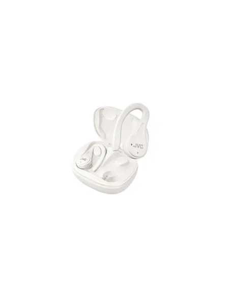Auriculares Bluetooth JVC HA-EC25T con estuche de carga/ Autonomía 7.5h/ Blancos