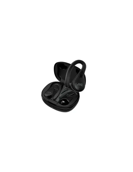 Auriculares Bluetooth JVC HA-EC25T con estuche de carga/ Autonomía 7.5h/ Negros