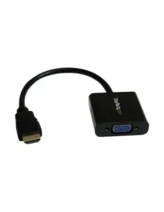 Adaptador hdmi a vga startech 24.5cm -  macho - hembra -  negro