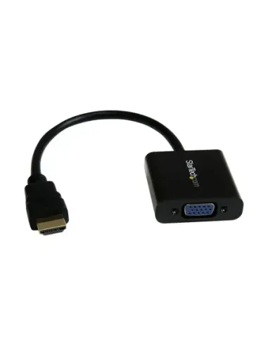 Adaptador hdmi a vga startech 24.5cm -  macho - hembra -  negro