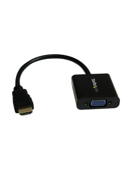 Adaptador hdmi a vga startech 24.5cm -  macho - hembra -  negro
