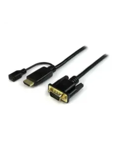 Cable vga a hdmistartech 0.91m -  macho - macho - hembra -  negro