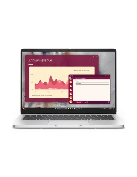 Portatil dell pro 14 pc14250 u7 - 255u -  16gb -  ssd 512gb -  14 pulgadas fhd+ -  w11p