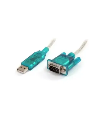 Cable db9 a usb tipo a startech 0.9m -  macho - macho -  gris