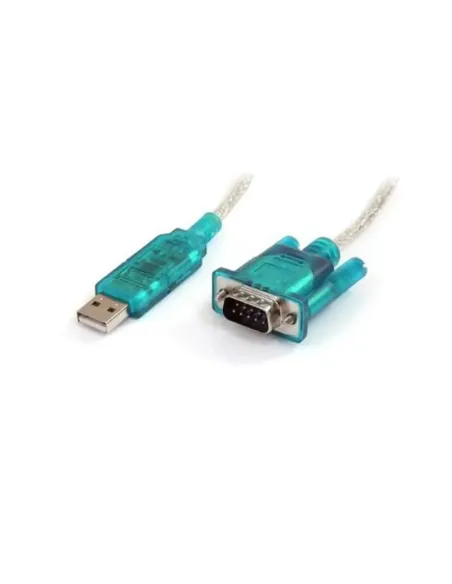 Cable db9 a usb tipo a startech 0.9m -  macho - macho -  gris